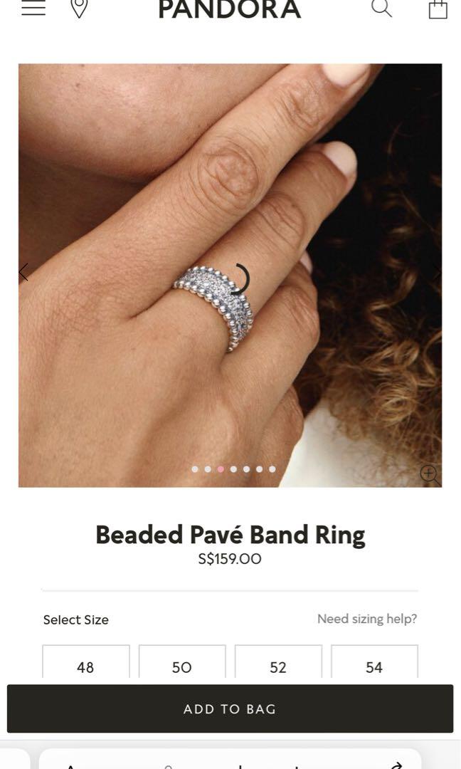 Pandora Moments Ring reputable 198676C01 56