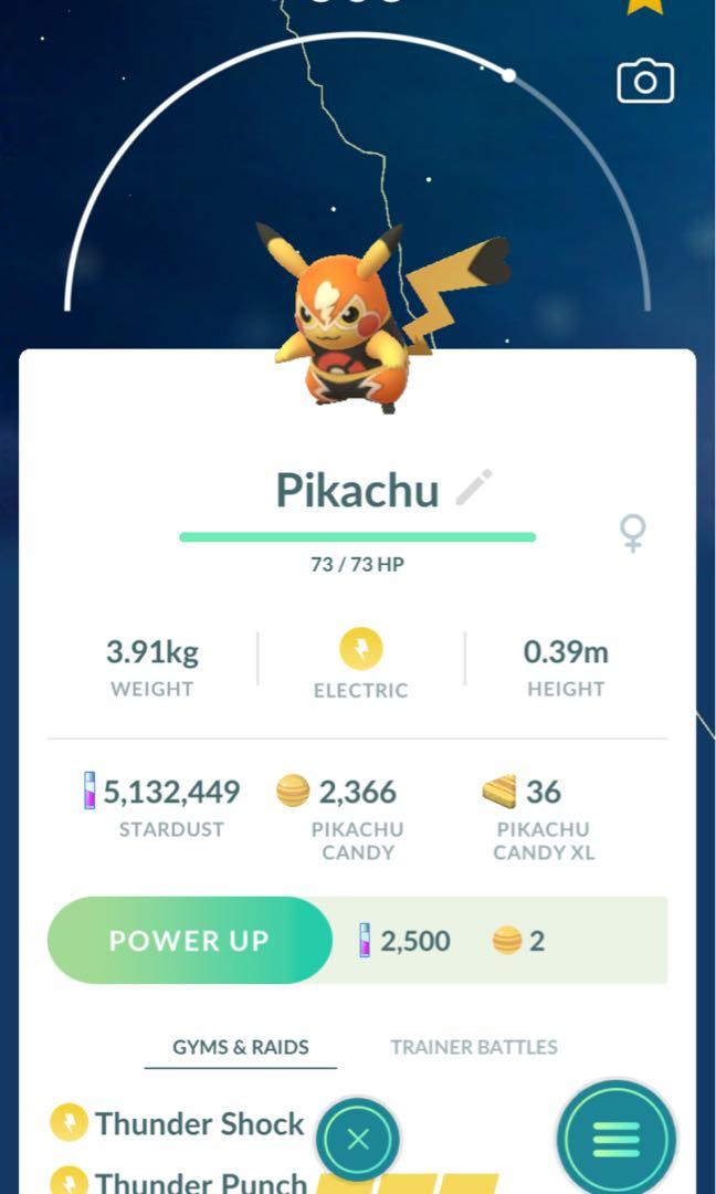 Selling Pikachu Libre (Pic not mine), Video Gaming, Gaming Accessories,  In-Game Products on Carousell