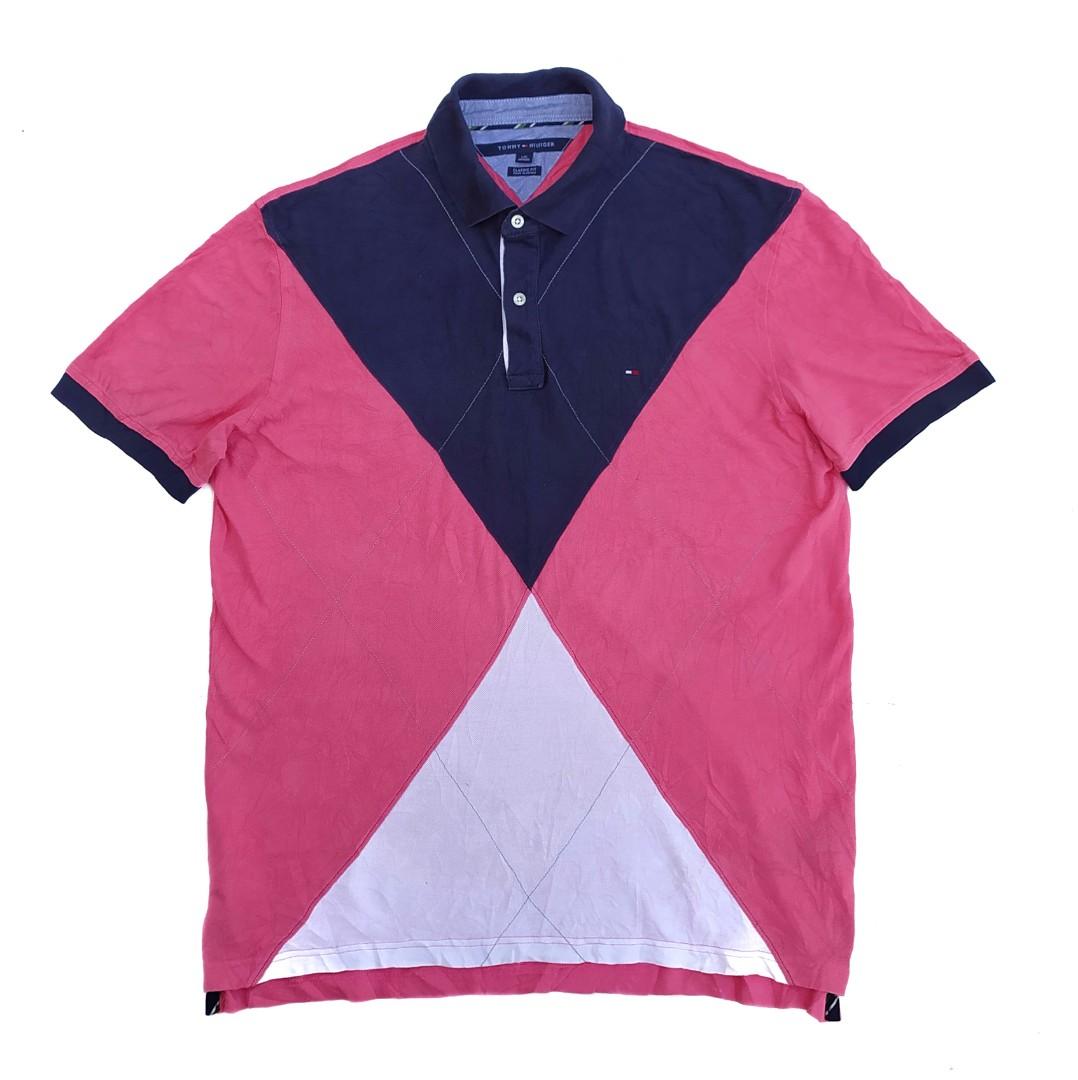 polo shirt tommy hilfiger not versace 