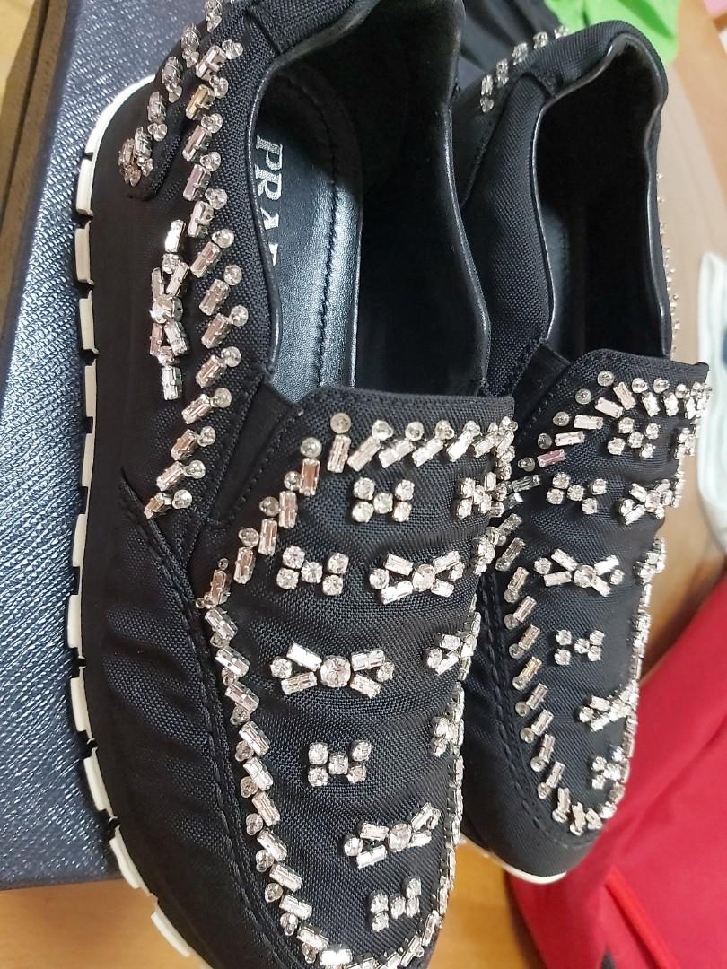 Prada shoes clearance hot sale