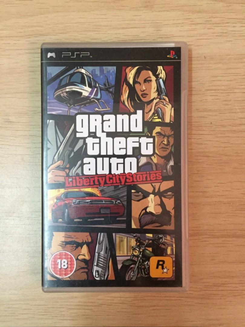 Psp Gta Liberty City Stories Used Video Gaming Video Games Playstation On Carousell
