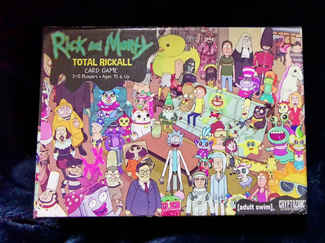 Rick And Morty Total Rickall Cooperative Card Game Hobbies And Toys Toys And Games On Carousell