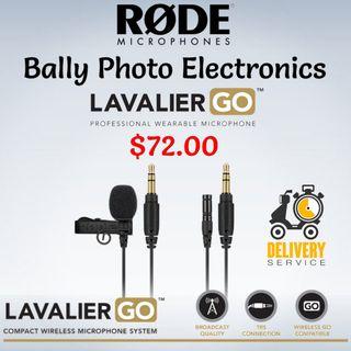 Rode Lavalier GO Omnidirectional Lavalier Microphone for Wireless GO Systems