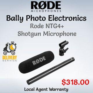 Rode NTG4+ Shotgun Microphone