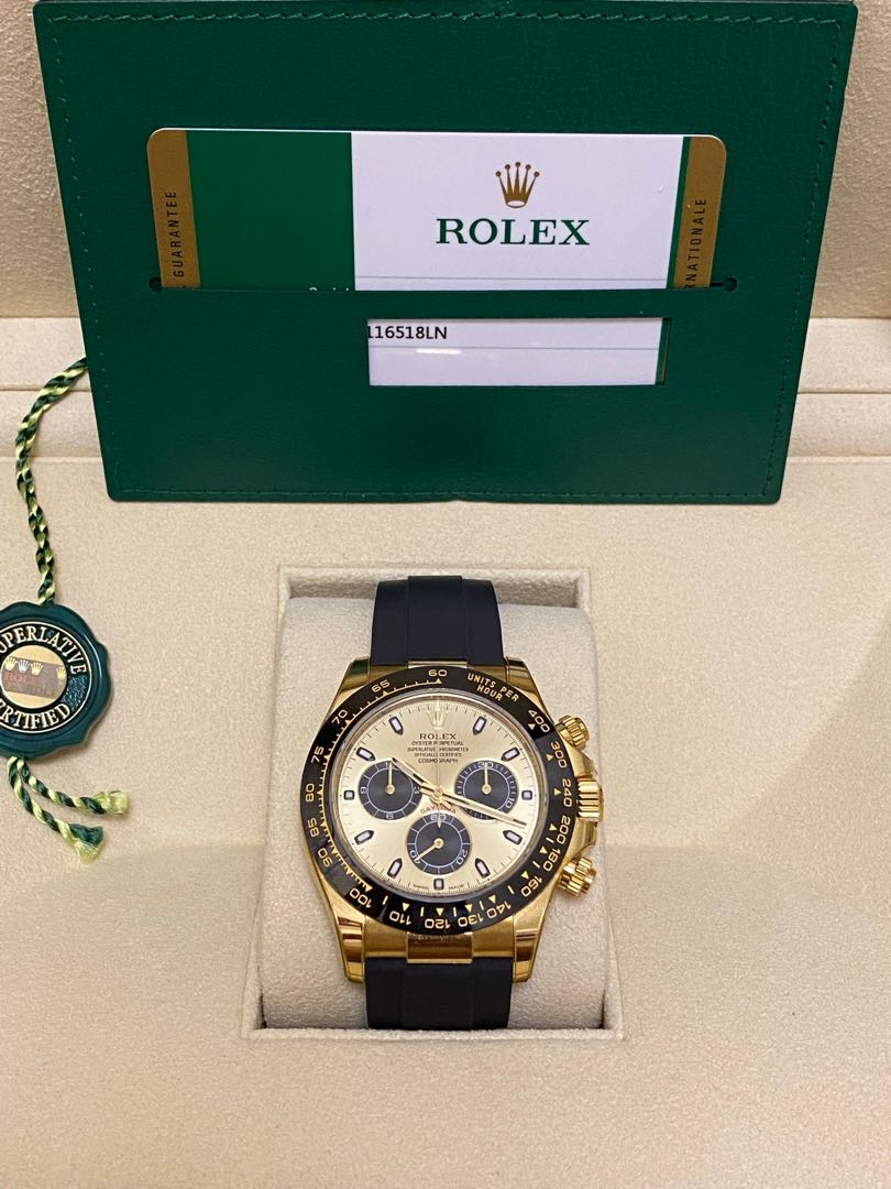 Rolex Daytona 116518 余文樂YML, 名牌 