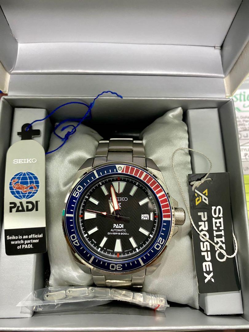 Seiko Samurai PADI Edition SRPB99J1 (Made in Japan) Authentic , Men's  Fashion, Watches & Accessories, Watches on Carousell