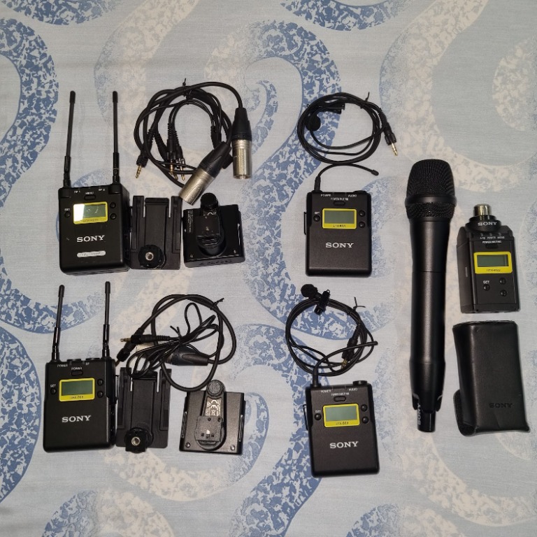Sony Wireless Audio system for video camera, Photography, Video Cameras