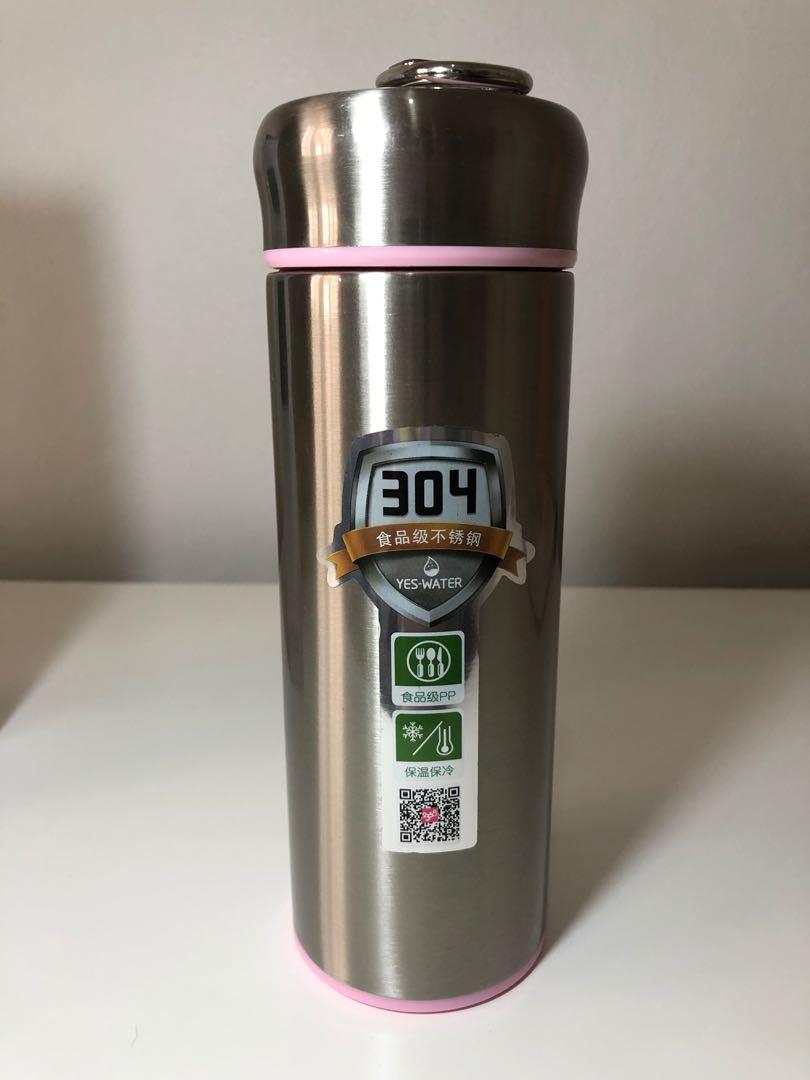 Stainless Water Jug (Category: Water Bottles & Tumblers) located in Antipolo. Submitted by bhrl__48 (Listing ID 1162398020, Image 2). Description: - Brand new and never used - Can hold up to 500 mL - Comes with the original box packaging - Comes with a metal strainer for tea.