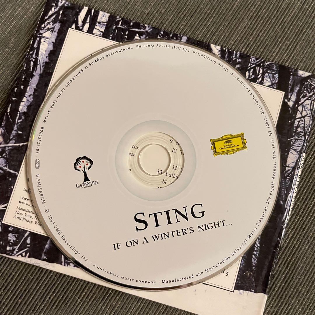 未開封 Sting If On A Winter's Night sealed（STING **If On A