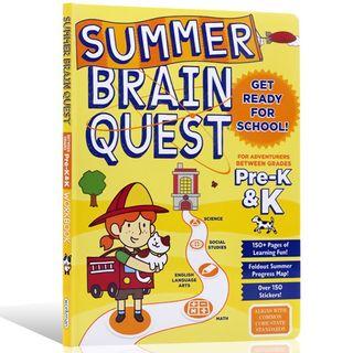 Summer Brain Quest Pre-K & K