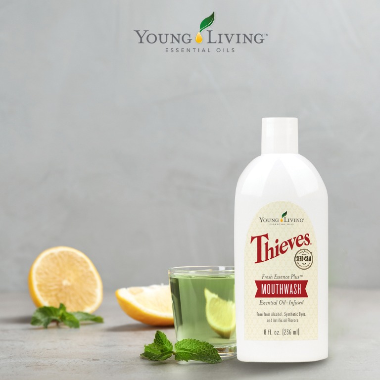 THIEVES Mouthwash by YOUNG LIVING 236ml, Beauty & Personal Care, Oral