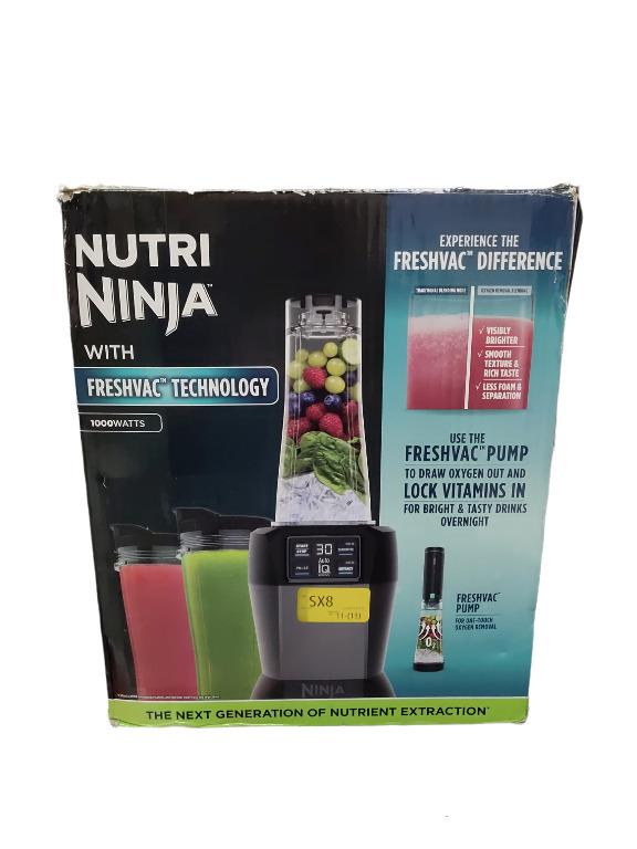 TPNinja Nutri Blender with Fresh Vac Technology Vacuum Reservoir