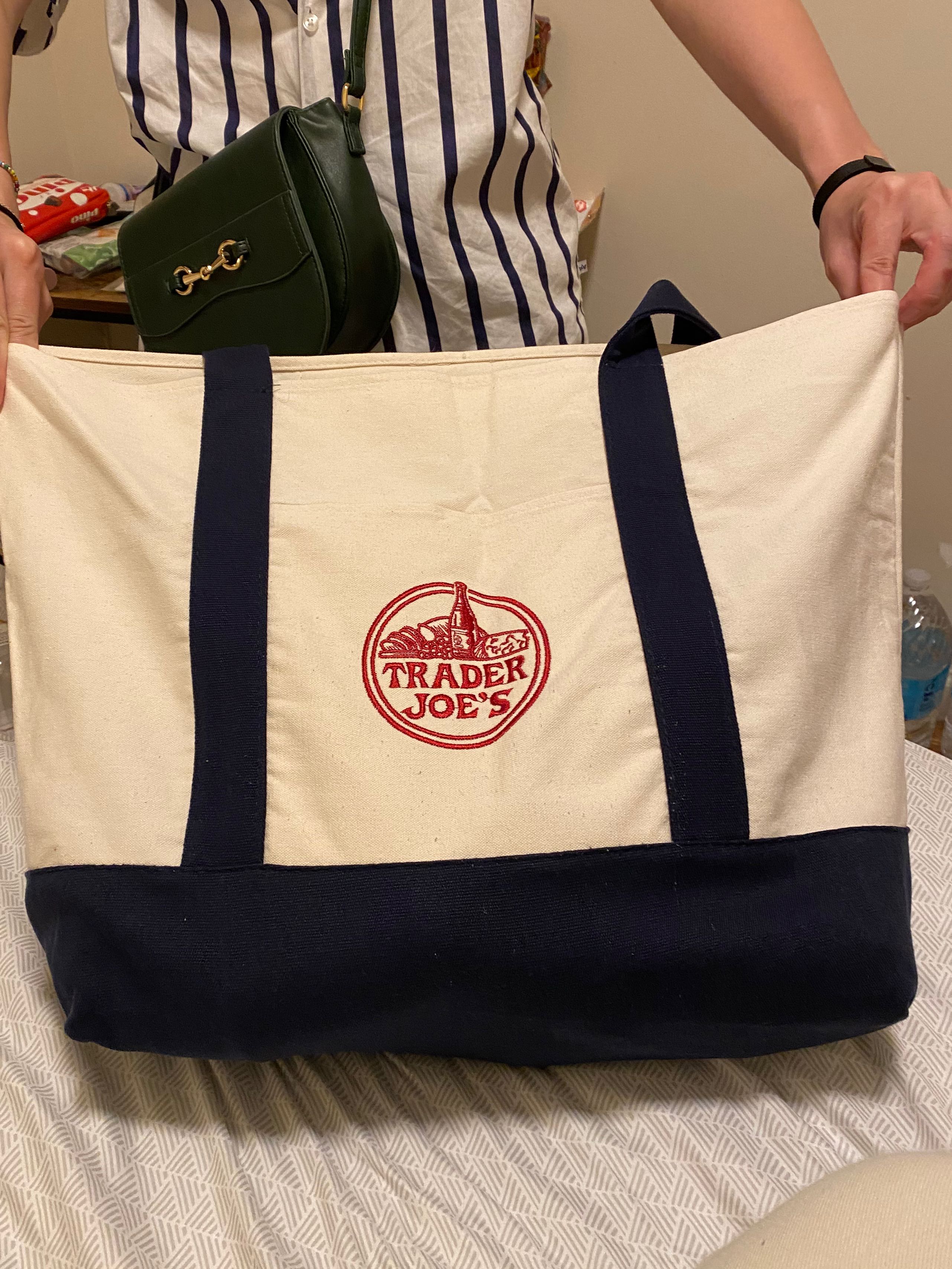 Trader joe's hotsell canvas bag