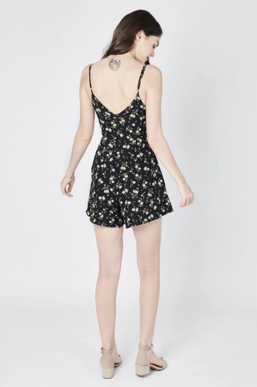 Attention Corset Romper (Black)