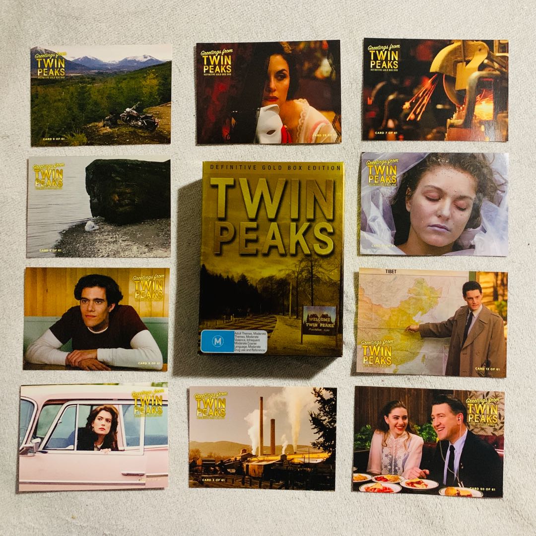 TWIN PEAKS TV Series Season 1&2 - Definitive Gold Box DVD Set