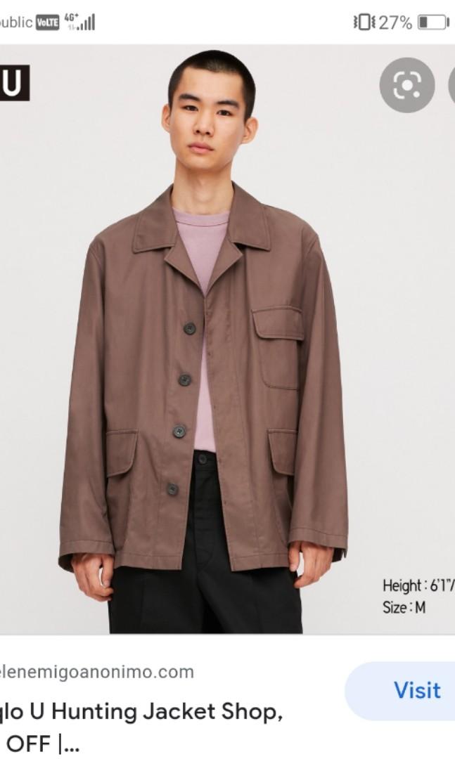 Uniqlo u hunting jacket new arrivals