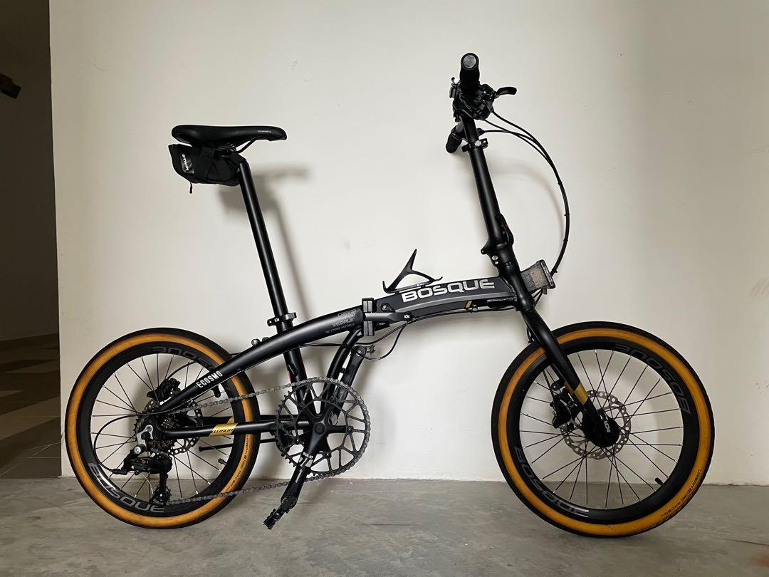 Upgraded Element folding bike 8 speed, Sports Equipment, Bicycles & Parts, Bicycles on Carousell
