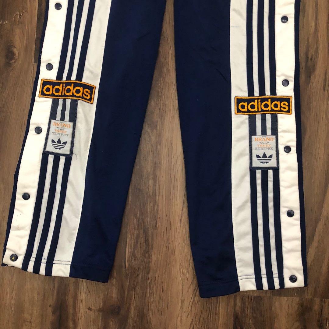 adidas Originals Women Adibreak 3-Stripes Snap Wide Track Pants IL2413 New  $100 | eBay