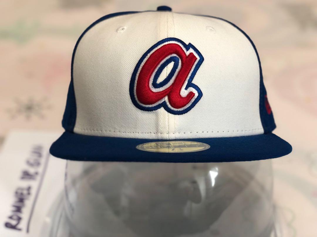 Casquette Baseball Vintage Atlanta Braves New Era - Taille 7 1/8, Laine, Neuf (store Display)