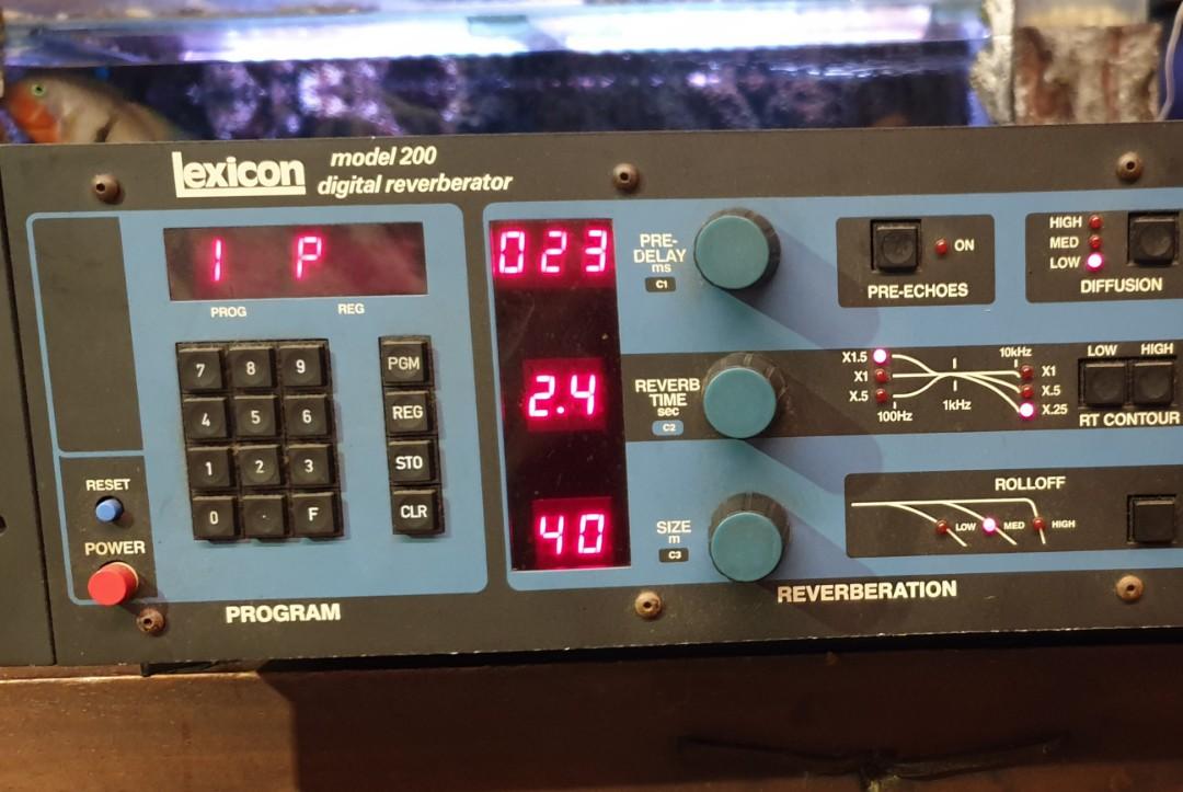 Vintage Lexicon model 200 Digital Reverberator, Audio, Other Audio