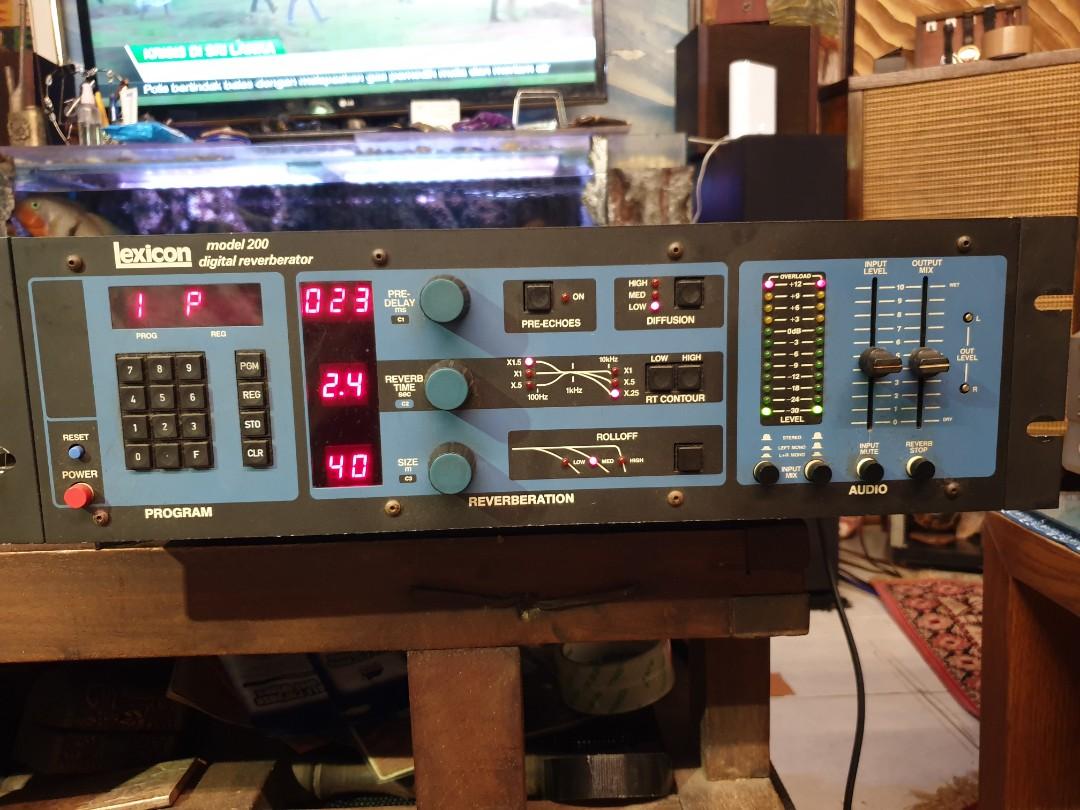 Vintage Lexicon model 200 Digital Reverberator, Audio, Other Audio