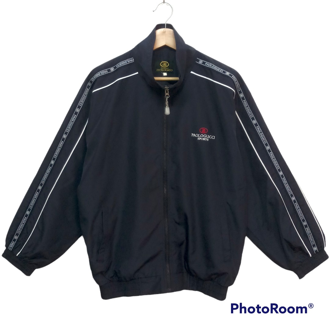 Vintage Paolo Gucci Sports Windbreaker Jacket Men s Fashion Coats Jackets and Outerwear on Carousell