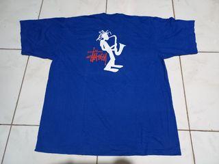 Vintage stussy rasta saxophone t shirt