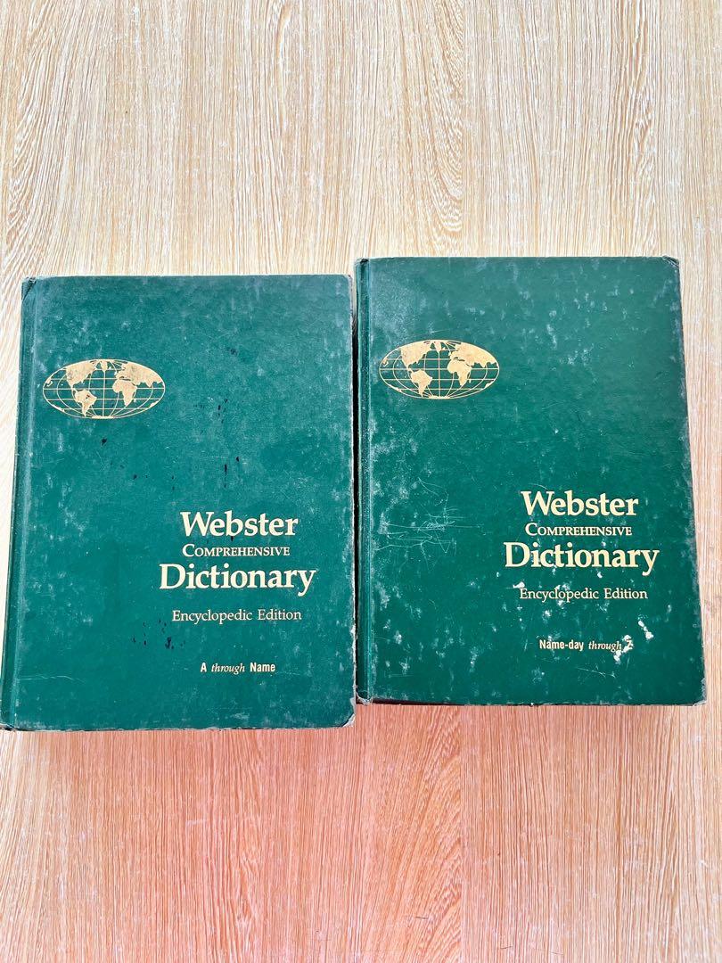 Webster Dictionary Comprehensive Encyclopedic Edition Hobbies And Toys Books And Magazines 9650