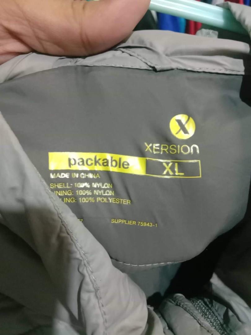 Xersion packable down jacket online