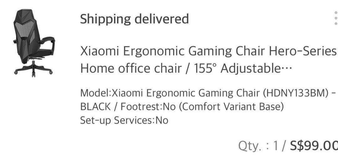 Xiaomi Ergonomic Gaming Chair HeroSeries Home office chair, Furniture