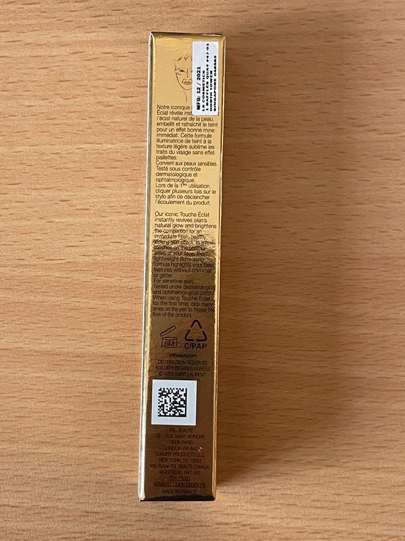 YSL Touche Eclat Concealer, Beauty & Personal Care, Face, Makeup on ...