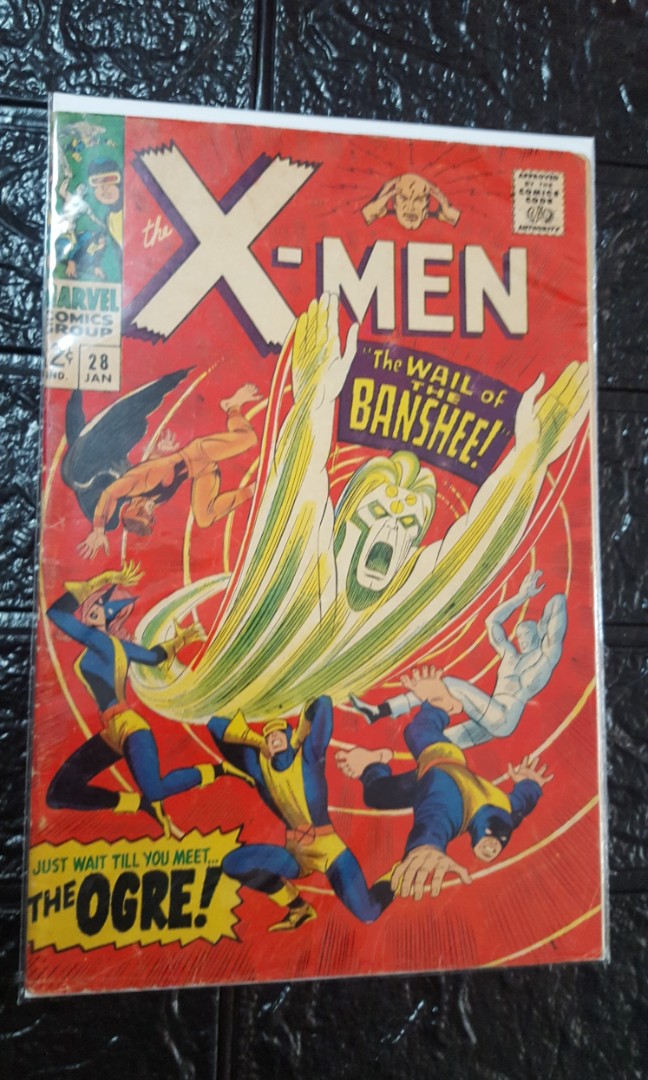 1967 ORIGINAL X-MEN First Appearance of the BANSHEE Vintage Comics ...