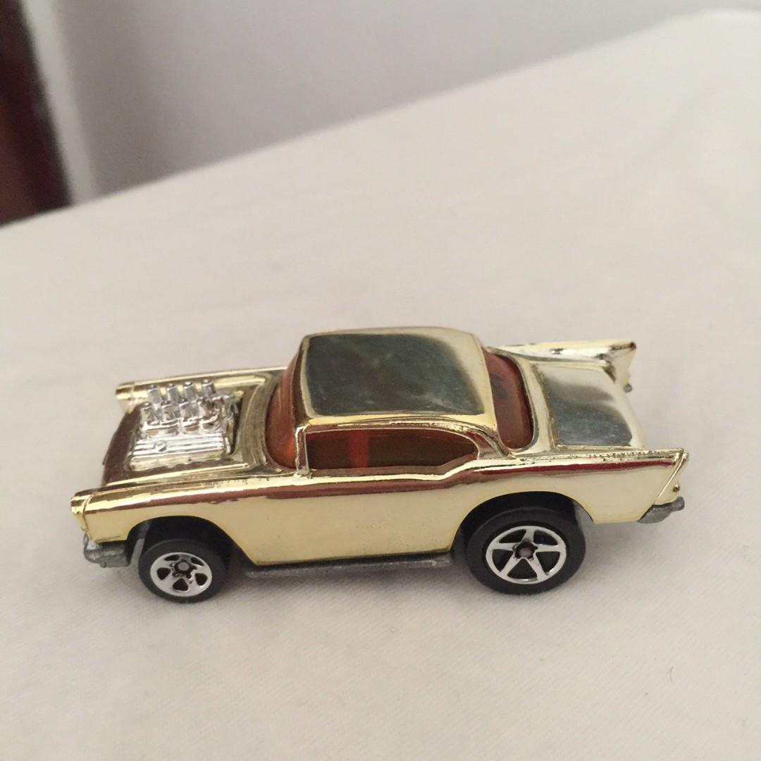 1976 Hot Wheels 57 Chevy Gold Chrome Hobbies Toys Toys Games