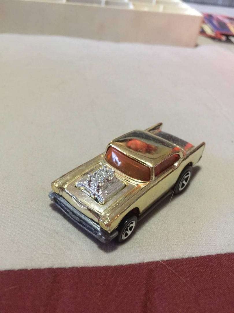 1976 hot wheels store 57 chevy gold