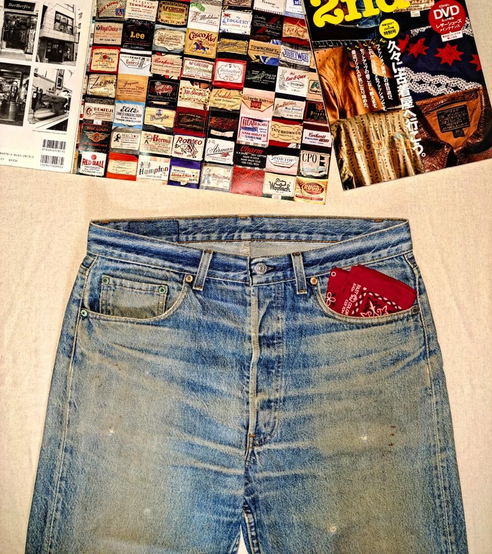 Levis original vintage 501 iron rust 