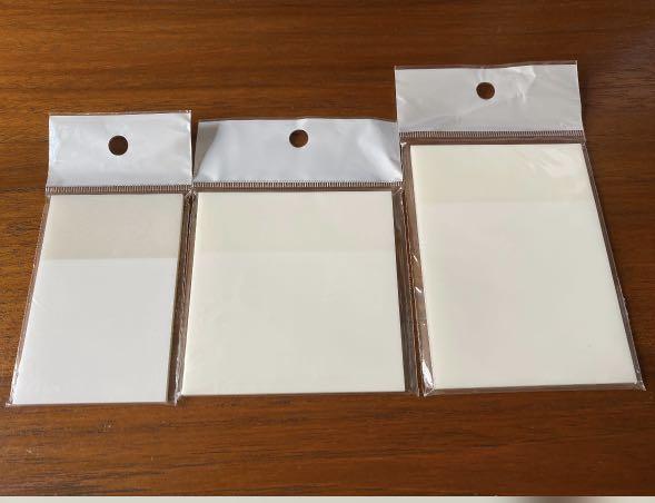 50pcs Translucent Post it Notes (Category: Stationery & School Supplies) located in Singapore. Submitted by tatarataaaa (Listing ID 1162595191, Image 1). Description: 7.7 x 5 cm [$1.15] 7.5 x 7.5cm [$1.45] 9.7 x 7cm [$1.75] Keep your books clean! Normal mail add $0.30 .