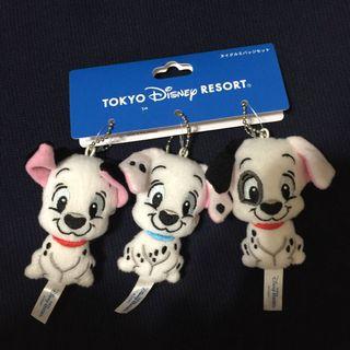 東京迪士尼購入 101忠狗 三兄弟 吊飾