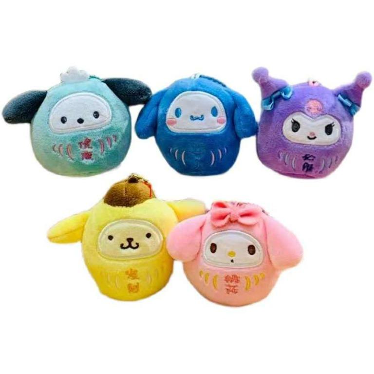 [代購] Sanrio Characters miniso 達摩御守毛絨掛件盲盒, 預購 - Carousell