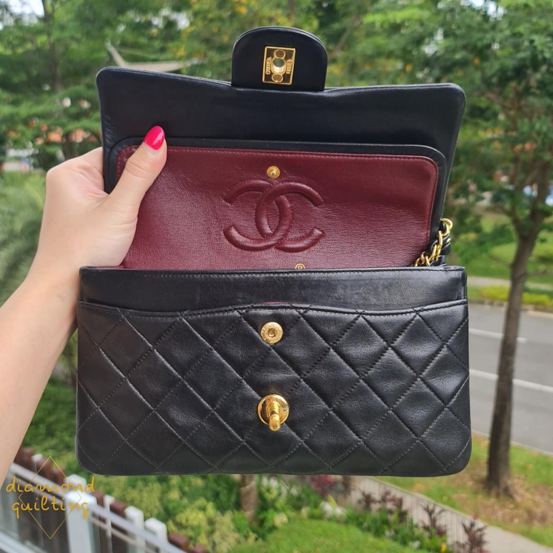 🍦 [SOLD VIA STORIES] VINTAGE CHANEL LADY DIANA SMALL FLAP BAG BEIGE  LAMBSKIN 24K GHW GOLD HARDWARE / cf classic mini jumbo medium caviar,  Luxury, Bags & Wallets on Carousell