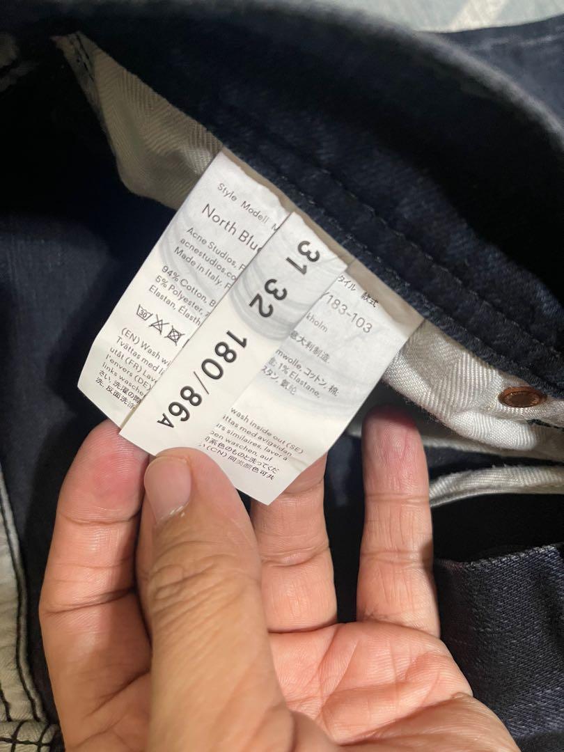 Acne Studios Jeans (Category: Jeans) located in Caloocan City. Submitted by impulsivebuyer1380 (Listing ID 1162699552, Image 3). Description: FS: Acne Studios Slim Jeans Size: 30 Condition: 8.5/10 .