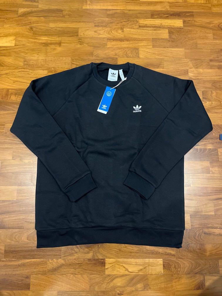 Adidas Originals Essentials Sweatshirt Pullover Men s Fashion Coats Jackets and Outerwear on Carousell
