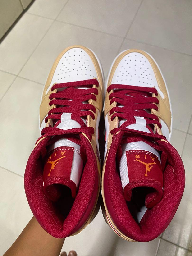 Air jordan 1 mid rose clair discount