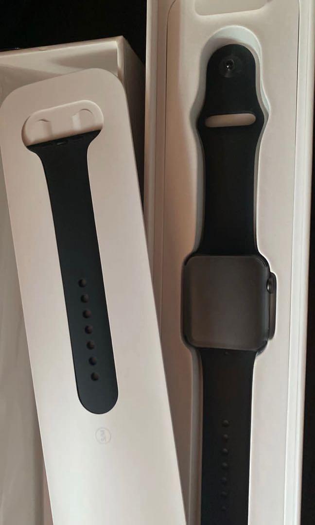 Apple Watch Series 2 42mm Space Grey Black Mobile Phones