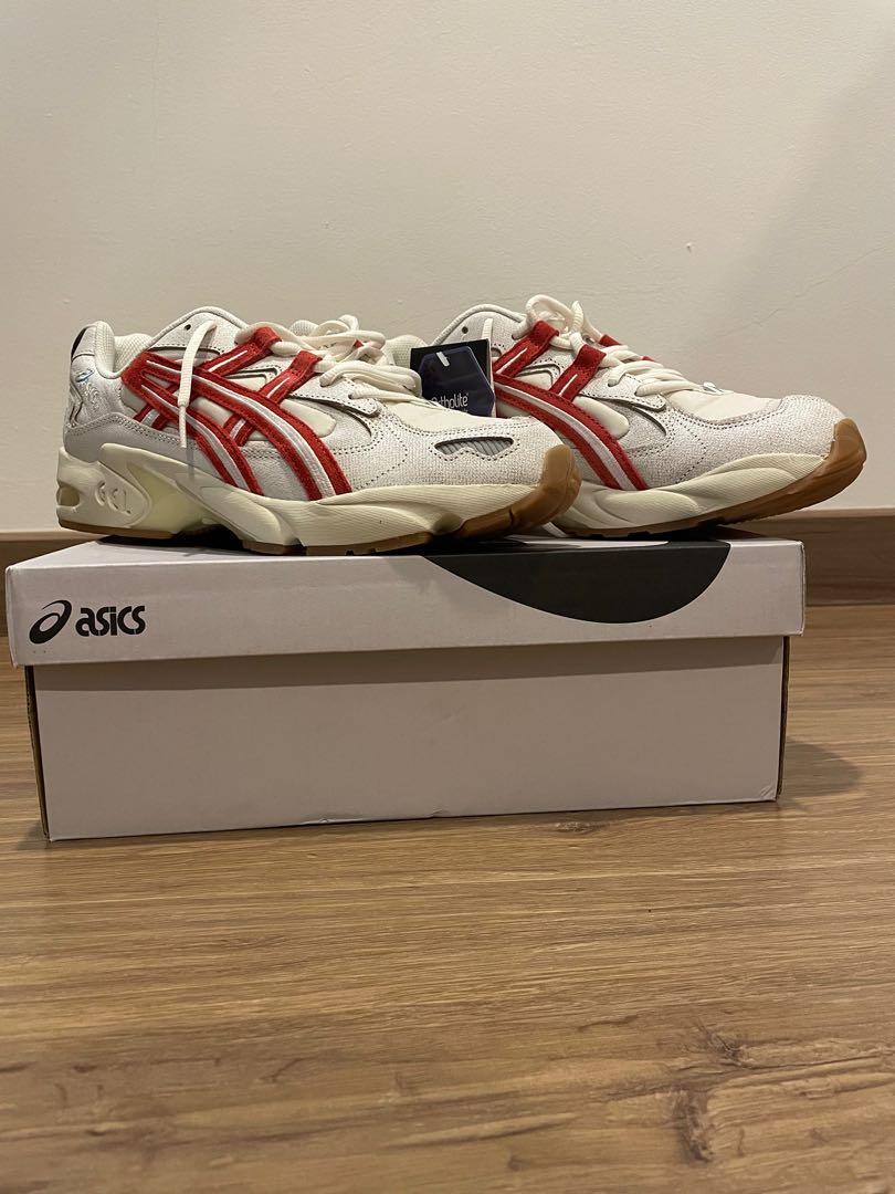 Asics gel kayano 5 og white beige top