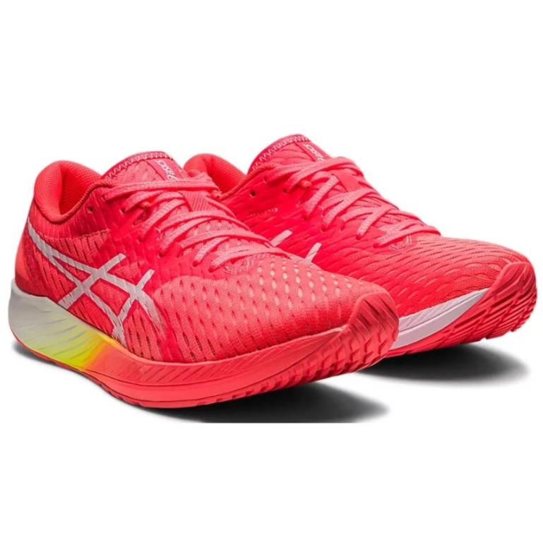 💥日本直送】Asics High Speed 女士運動鞋跑步鞋紅白色23.5CM - 26.0CM