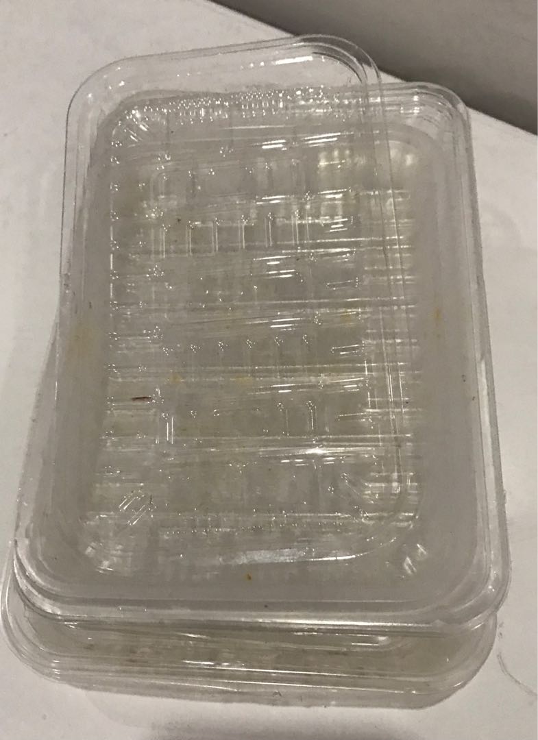 Assorted plastic tray for food packaging, Furniture & Home Living