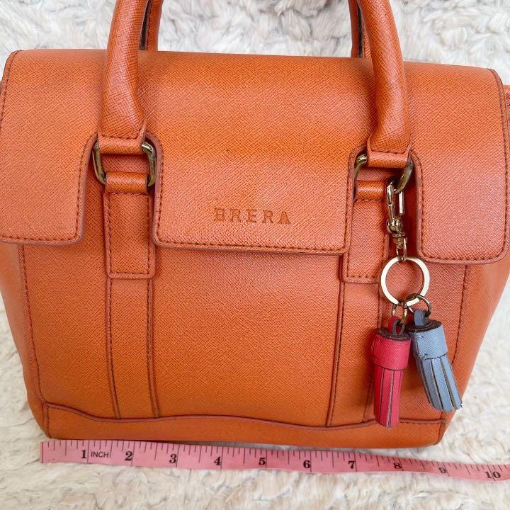 Auth Brera Two-Way Bag (Category: Cross-body Bags) located in Cotabato. Submitted by littlestuff08 (Listing ID 1162630920, Image 3). Description: Description: Style: Auth Brera Bag Condition: Used. (please check photos for more details) Size: Please check measurents in the photos Mine @ Php 780 Inclusion/s: None. Note: For Preowned/Used Items, please manage your expectation. If you are meticulous w/ flaws or used clothing, I suggest you bid on a 