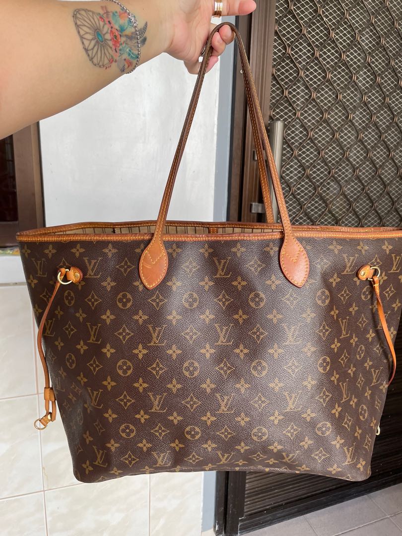 Authentic louis vuitton neverfull bag clearance