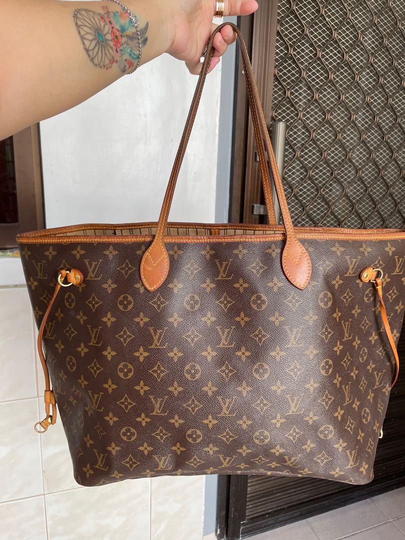 Authentic lv Louis Vuitton neverfull bag, Luxury, Bags & Wallets