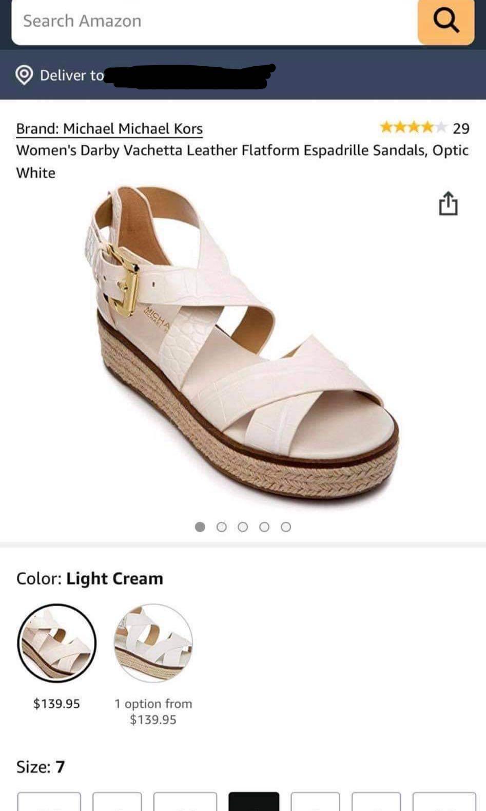 Michael michael kors darby vachetta leather flatform espadrille sales sandals